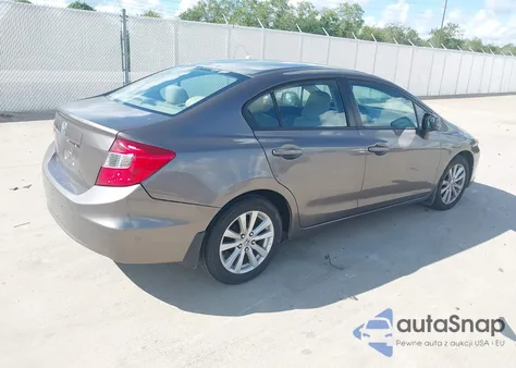2012 Honda Civic Lx из США, поврежденный, VIN 2HGFB2F57CH578049
